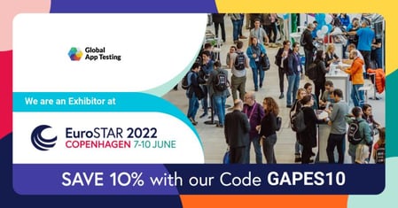 EuroSTAR 2022 - your Global App Testing discount code